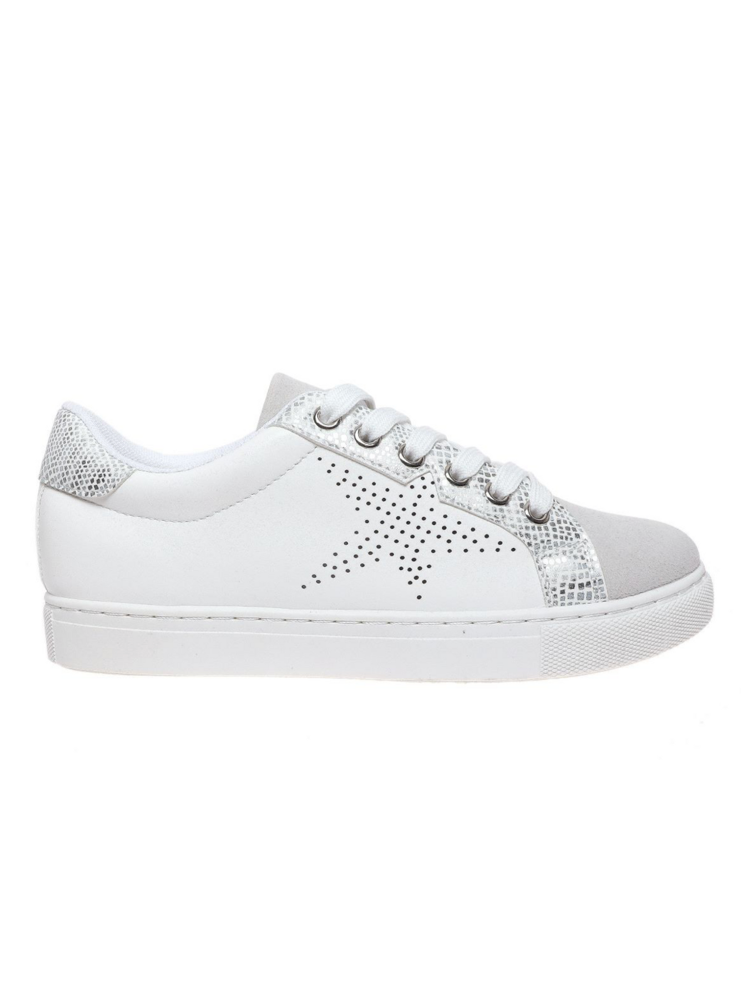 Rylee Sneaker - White/Silver