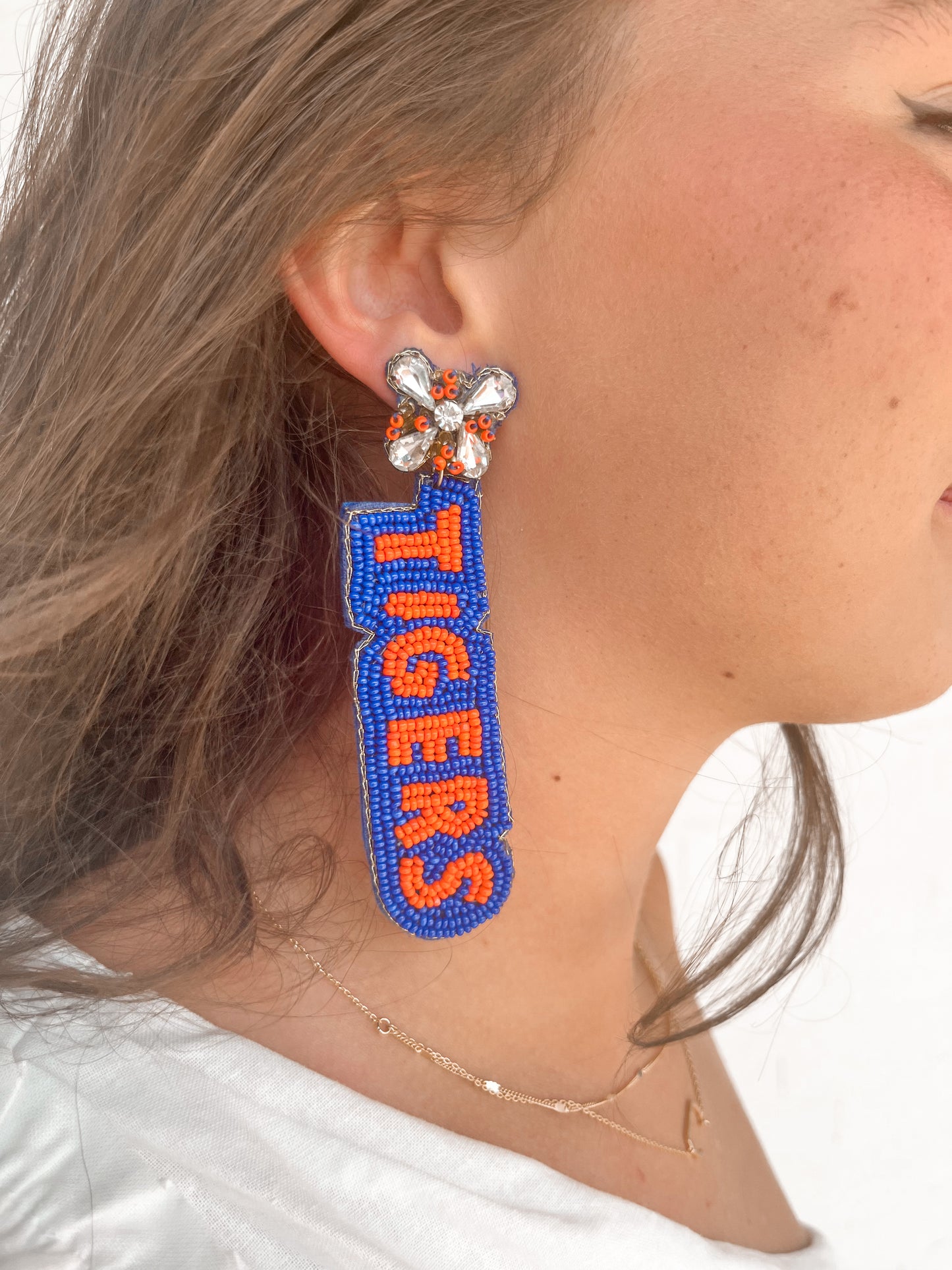 Auburn Tigers Statement Earrings