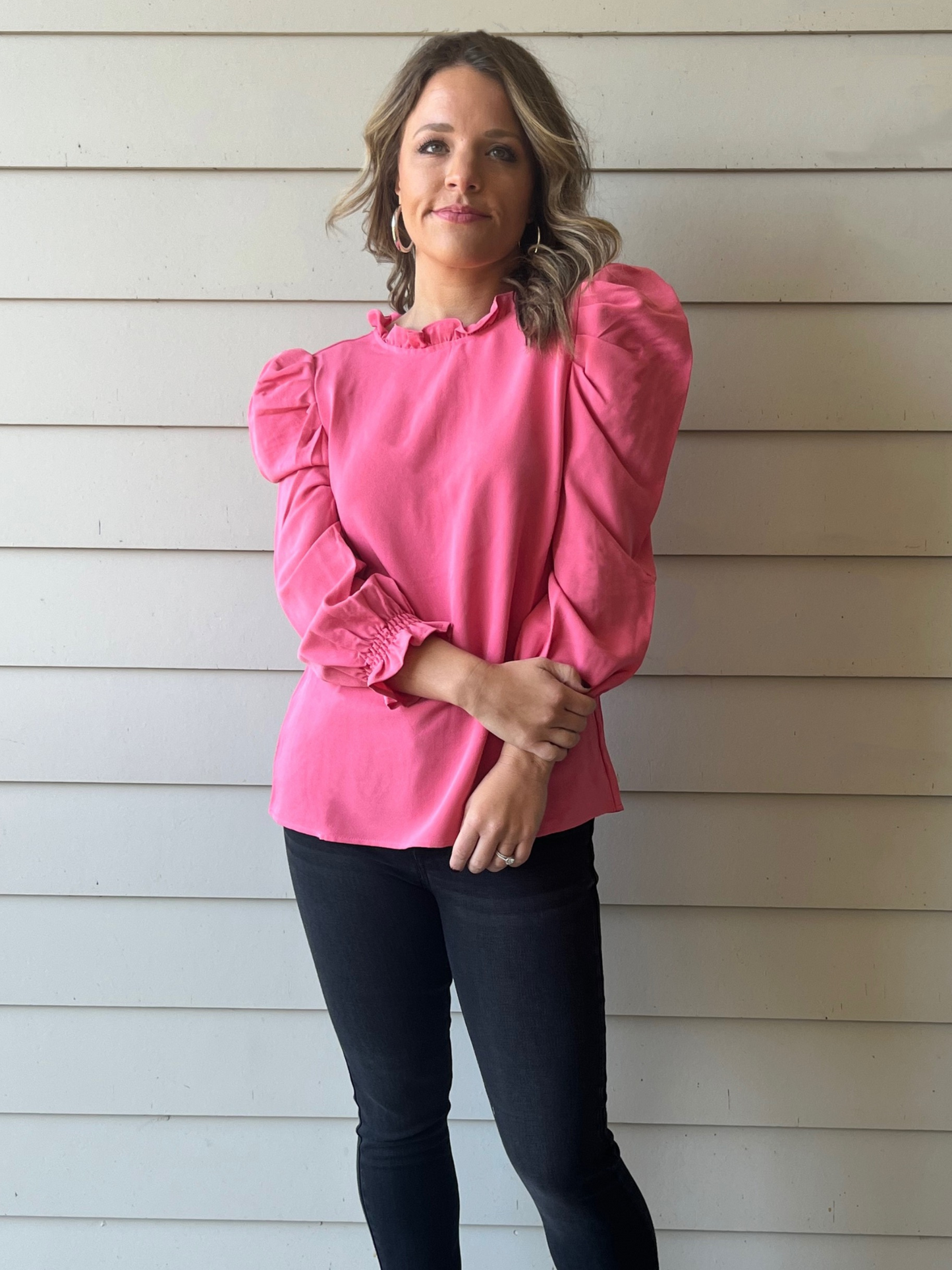 Love Me In Pink Top