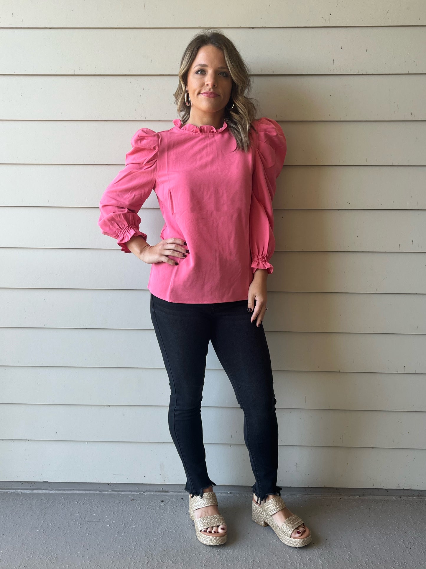 Love Me In Pink Top